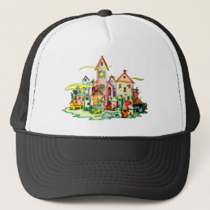 Casquette Village sous-marin
