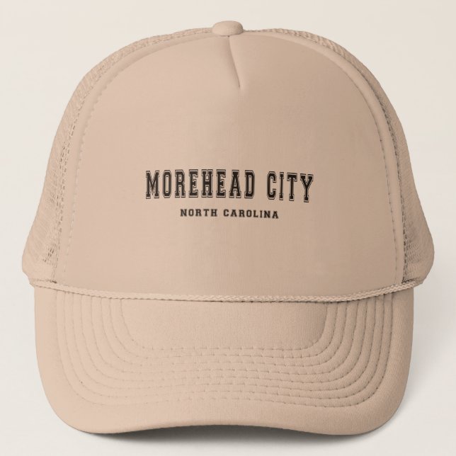 Casquette Ville la Caroline du Nord de Morehead (Devant)