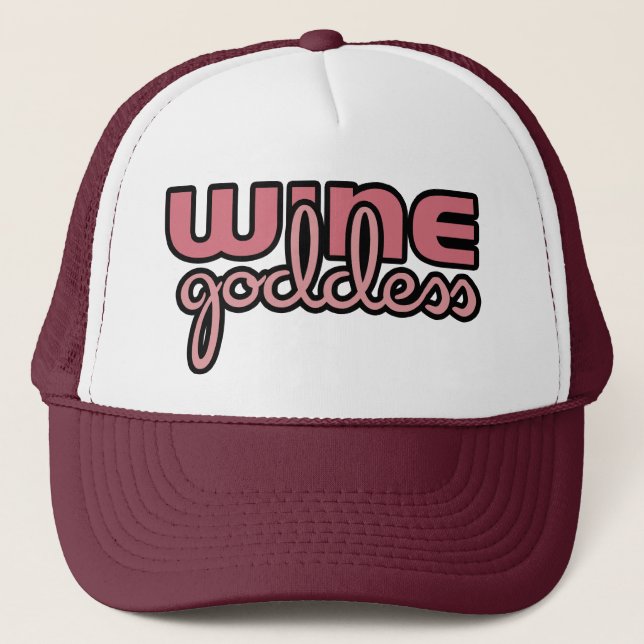 Casquette Vin de la déesse des vins (Devant)