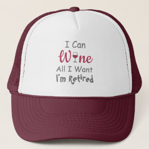 Casquette Vin Tout ce que je veux retraite