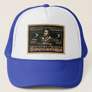 Casquette Vintage 1921 2 Mark Notgeld Bonnet Trucker Chapeau