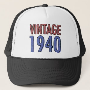 Casquette Vintage 1940 80e anniversaire