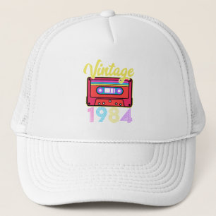 Casquette Vintage 1984 Colorful Cassette Tape
