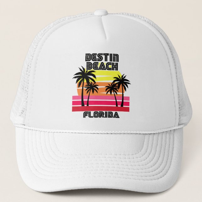 Casquette Vintage Destin Beach Floride (Devant)