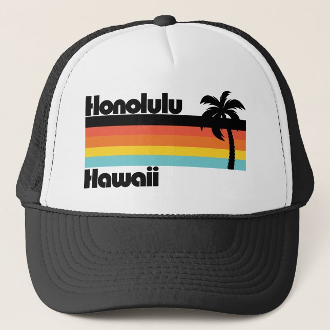 Casquette Vintage Honolulu Hawaii (Devant)