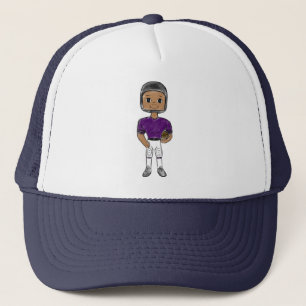 Casquette vintage retro football player