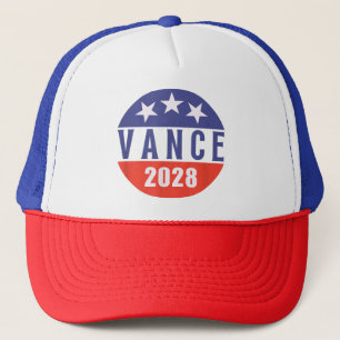 Casquette Vintage Retro Vance 2028 pour l'élection président