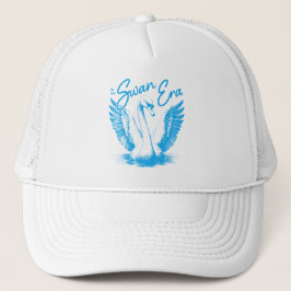 Casquette Vintage Swan Era Blue Imprimer