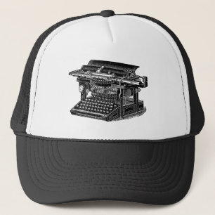 Casquette Vintage Typewriter - Black