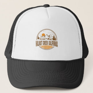 Casquette Vintage Walnut Creek California Mountain Randonnée