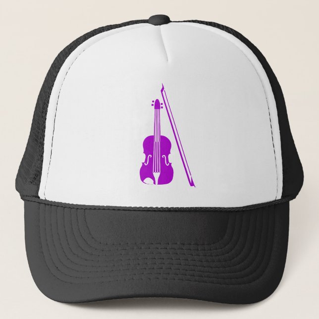 Casquette Violon - Violet (Devant)