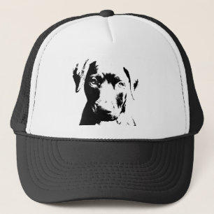 Casquette Visage de chiot de Pitbull