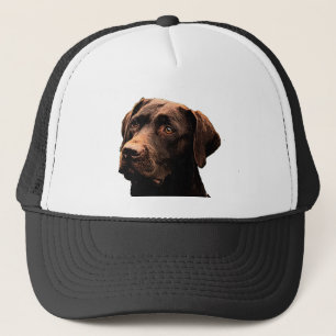 Casquette visage de laboratoire de chocolat
