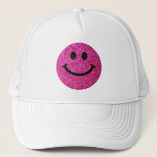 Casquette Visage de parties scintillantes de faux de roses