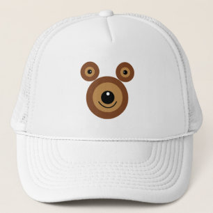 Casquette Visage drôle d'ours