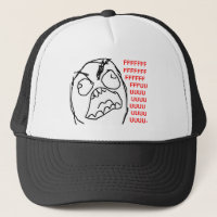 Visage fâché Meme de rage de Fuu Fuuu de type de