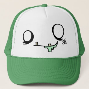 Casquette Visage heureux de zombi