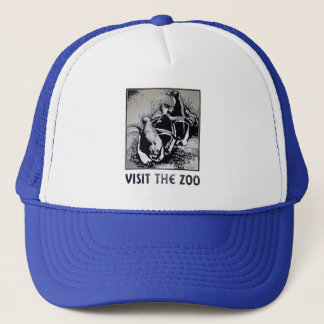 Casquette Visitez le zoo - l'affiche de WPA -