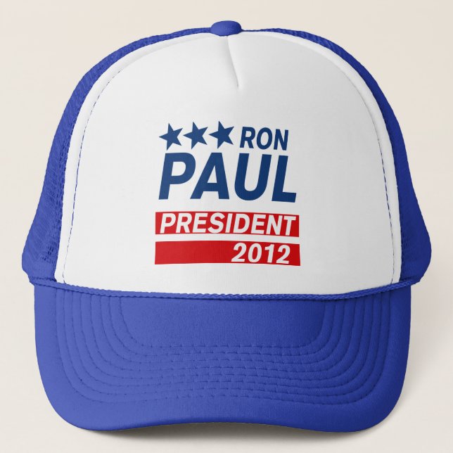 Casquette Vitesse de président 2012 campagne de Ron Paul (Devant)