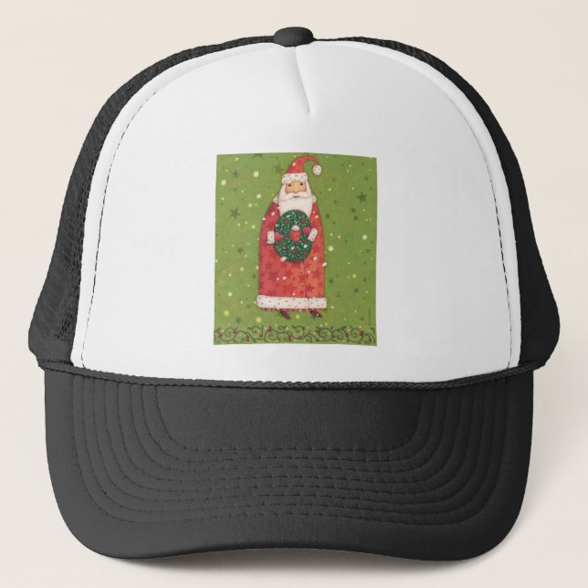 Casquette VIV77 Santa.tif vert (Devant)