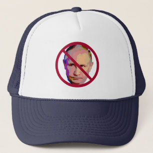 Casquette Vladimir Poutine n'a pas autorisé le cercle rouge 