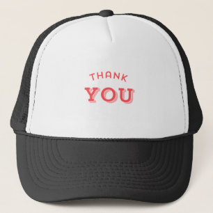 Casquette Vœux de remerciement Imprimé Blanc et Noir Vibes