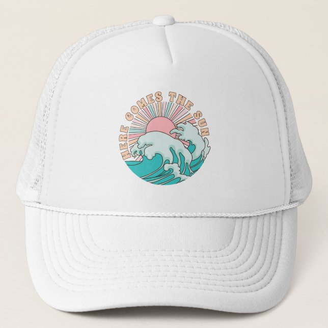 Casquette Voici le Sun Summer Beach (Devant)