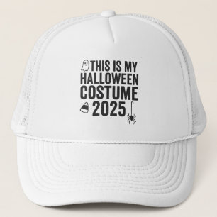 Casquette Voici Mon Costume D'Halloween 2025