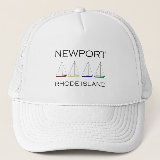 Casquette Voiliers de Newport Île de Rhode (Devant)