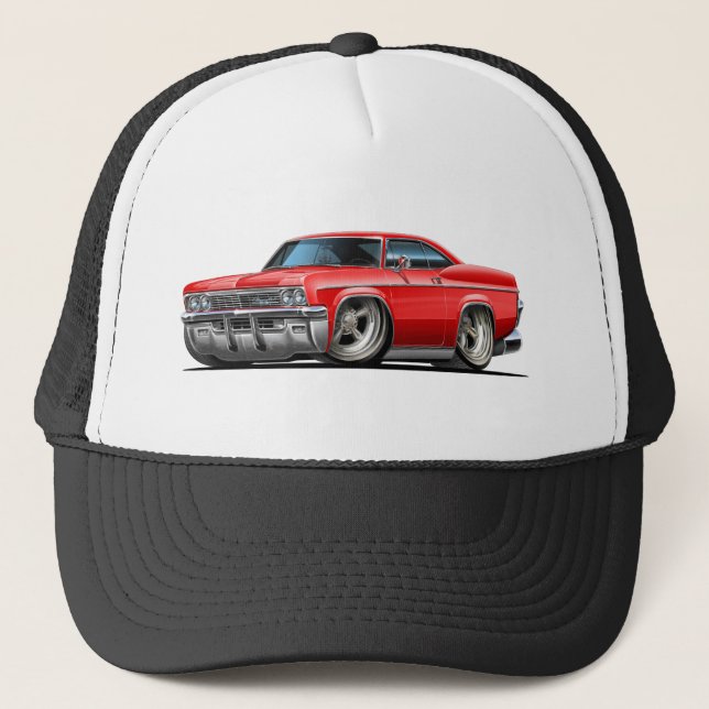 Casquette Voiture 1965-66 de rouge d'impala (Devant)
