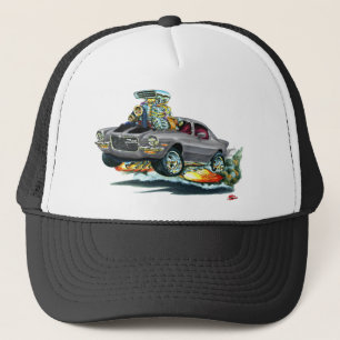 Casquette Voiture 1970-72 Gris-Noire de Camaro