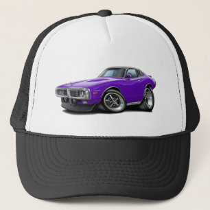 Casquette Voiture 1973-74 Pourpre-Noire de dessus d'opéra d