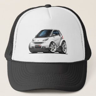 Casquette Voiture blanche intelligente