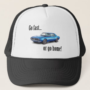 Casquette Voiture classique de muscle de Camaro - allez