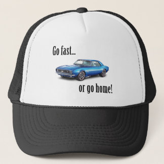 Casquette Voiture classique de muscle de Camaro - allez