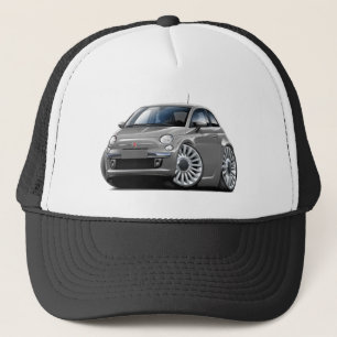 Casquette Voiture de gris de Fiat 500