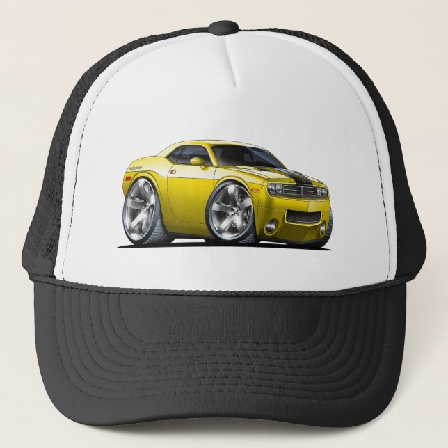 Casquette Voiture de jaune de challengeur de Dodge (Devant)