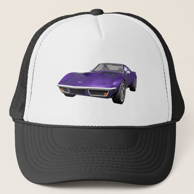 Casquette Voiture de sport 1970 de Corvette : Finition (Devant)