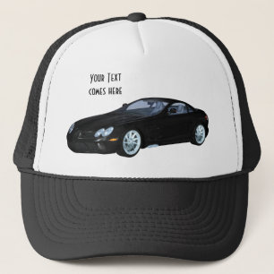 Casquette Voiture de sport noire