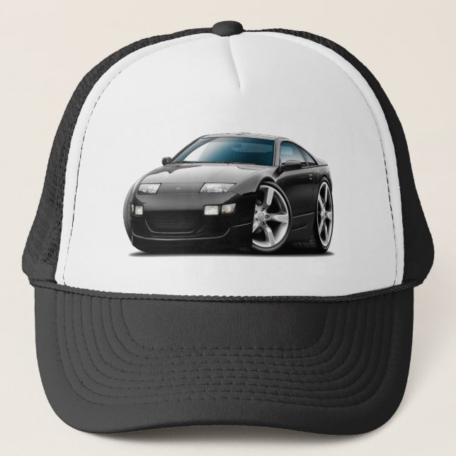 Casquette Voiture noire de Nissan 300ZX (Devant)
