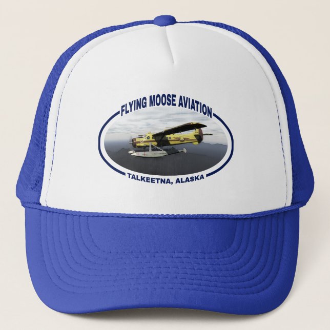 Casquette Vol Moose Aviation de Havilland DH3-C Otter (Devant)