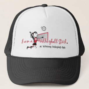 Casquette Volley-ball de filles mignonnes