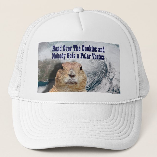 Casquette Vortex polaire du Jour de la marmotte (Devant)