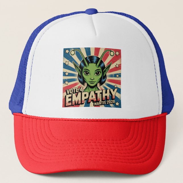 Casquette Vote 4 Empathy / Mantis 2028 - Chapeau de camion (Devant)