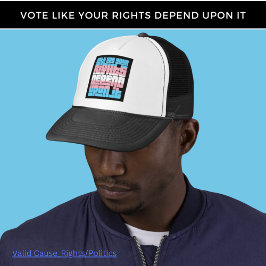 Casquette Vote pour Trans Rights
