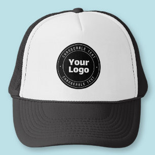 Casquette Votre logo et votre Modèle de texte modifiable   N