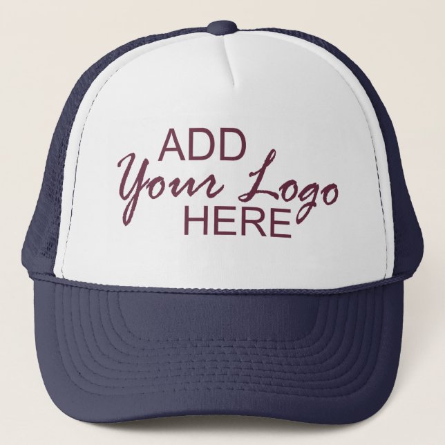 Casquette Votre logo ici couvrent (Devant)