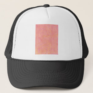 Casquette Votre texte ici : Arrière - plan rose de pêche