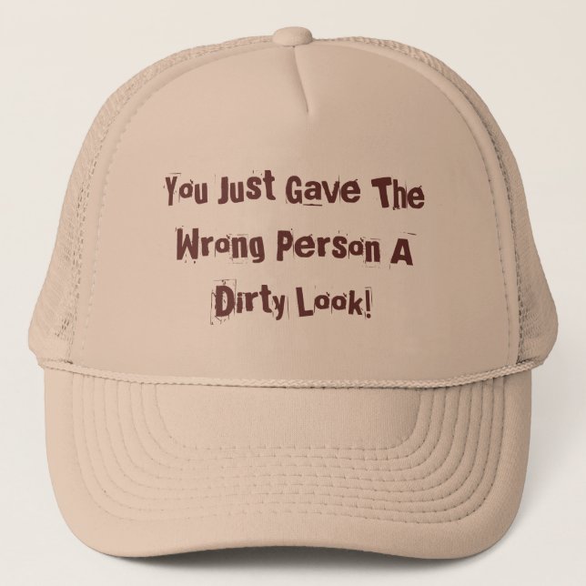 Casquette Vous avez juste donné à la personne fausse un (Devant)