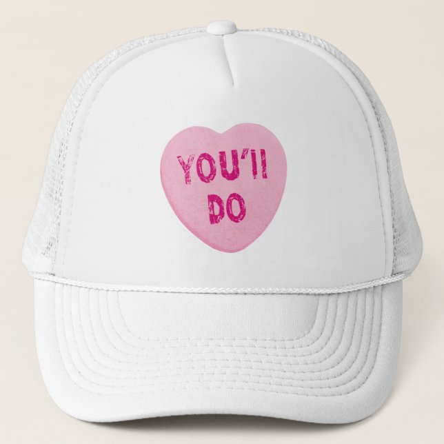 Casquette Vous ferez la sucrerie drôle de coeur de (Devant)